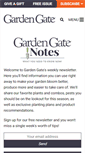 Mobile Screenshot of gardengatenotes.com